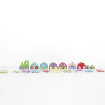 Candle holder (White, Multicolored) from JaBaDaBaDo