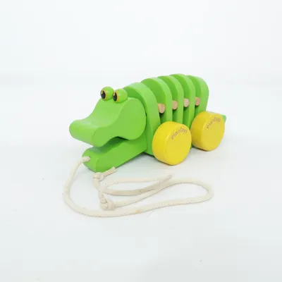 Pull toy (Green, Yellow) from PlanToys
