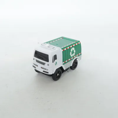 Toy car (White, Green) from Flexi-trax