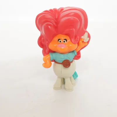 Toy figurine (Red, Multicolored) from Dreamworks Trolls