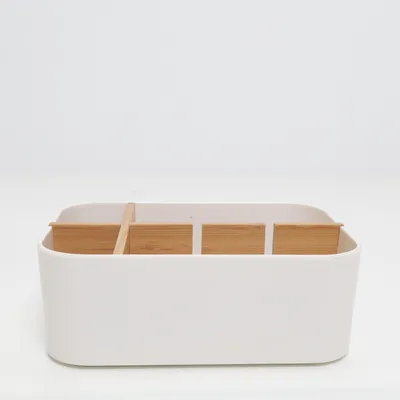 Serving platter (White, Brown) from Delta-Sport