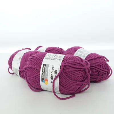 Garn (Merino Super Big Mix) från Schachenmayr Akryl, Ull