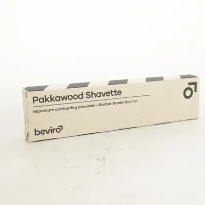 Barberkniv (Pakkawood Shavette) fra Beviro