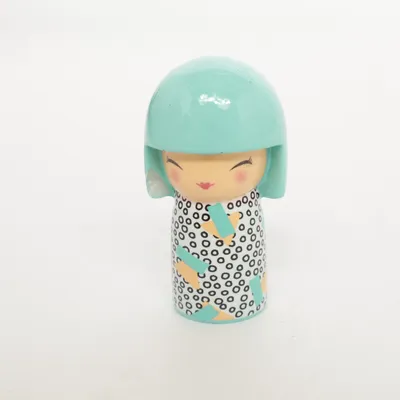 Kokeshi (Turkis, Flerfarvet) fra Skincity