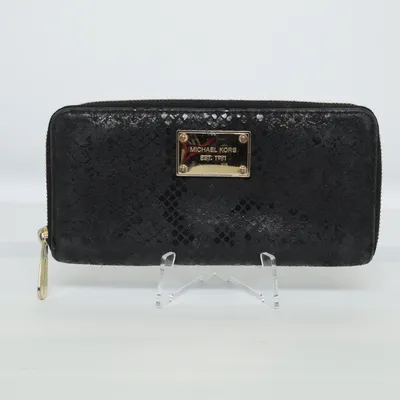 Wallet (Black) from Michael Kors Leather