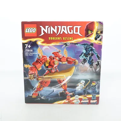 Jeu de construction (Kai's Elemental Fire Mech 71808) de LEGO