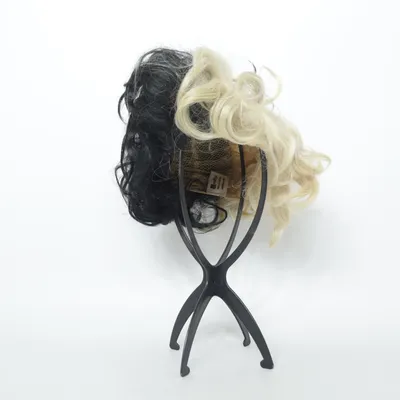 Peruk (Svart, Gul, Flerfärgad) från Smiffy's