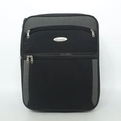 Carry-on suitcase (Black, Gray) from Cavalet