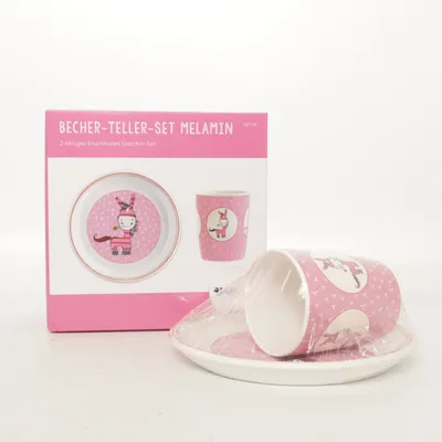 Set de vaisselle pour enfant (Becher-Teller-Set Melamin) de Jako-O