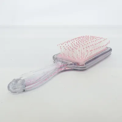 Hårbørste (Pink, Transparent)
