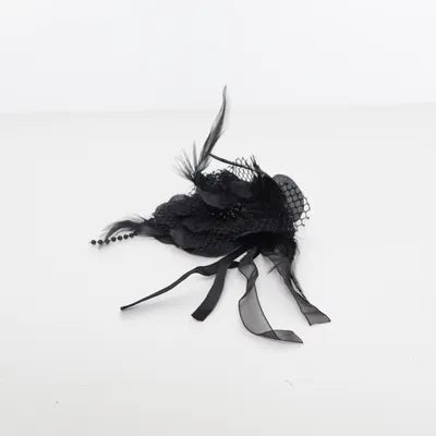 Brooch (Black) Unknown metal