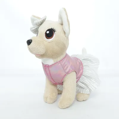 Soft toy (Beige, Pink, Silver) from Chi Chi Love