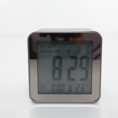 Alarm clock (Gray, Silver) from Lexon
