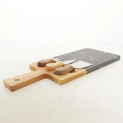 Cheese board (Black, Brown, Silver)