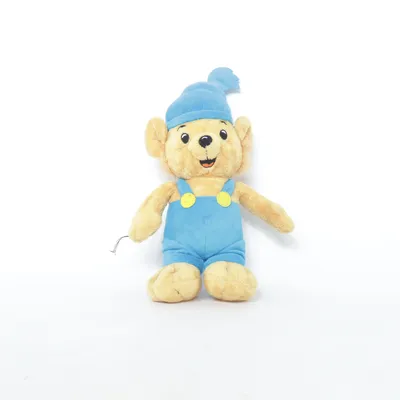 Kuscheltier (Braun, Blau, Gelb) von Bamses Värld Polyester