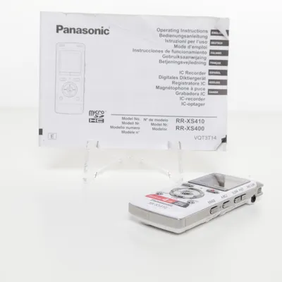 Audiorecorder (RR-XC410) van Panasonic