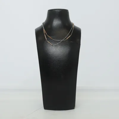 Halsband (Silverfärgad, Guldfärgad) från Fossil Okänd metall