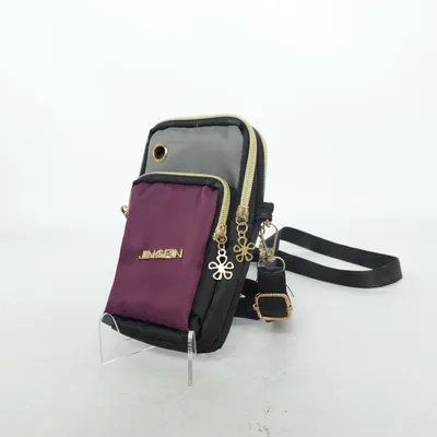 Sac pour téléphone (Noir, Violet, Gris) de Jingpin