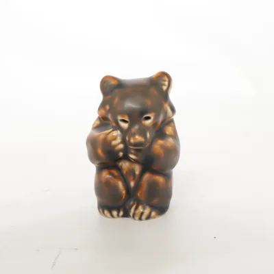 Beeldje (Bruin) van Royal Copenhagen