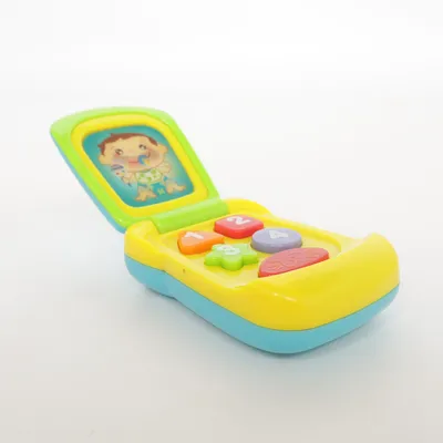 Speelgoedtelefoon (Blauw, Geel) van Play Go