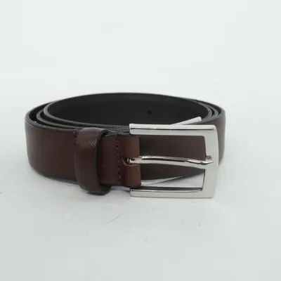 Bälte (Belt L Saffiano Struct Brown) från Dressmann Skinn