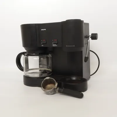 Espressomaskine (Sort) fra Krups