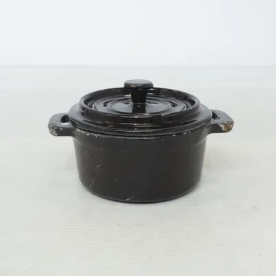 Gjutjärnsgryta (Svart)