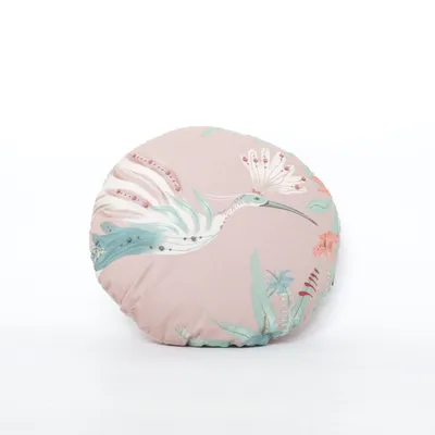 Prydnadskudde (Rosa, Flerfärgad) från Maisons du Monde