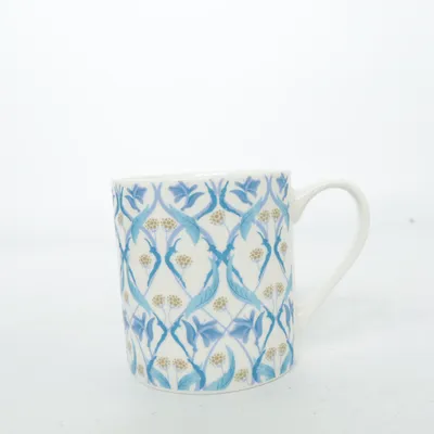 Mug (White, Blue, Multicolored) from Pukka