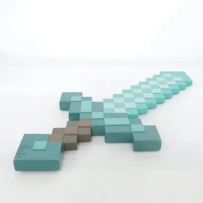 Toy weapon (Blue, Brown) from Minecraft