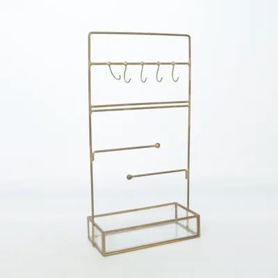 Smyckesställ (Brun, Flerfärgad)