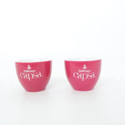 Espressokopp (Rosa, Vit) från Kahla