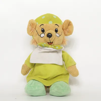 Zacht speeltje (Bruin, Groen, Wit) van Bamses Värld Polyester