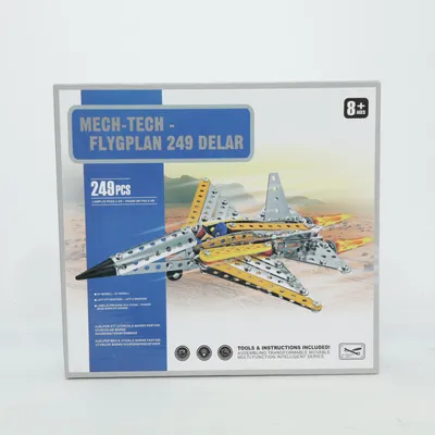 Byggsats (Silverfärgad, Gul, Svart) från Mech-Tech