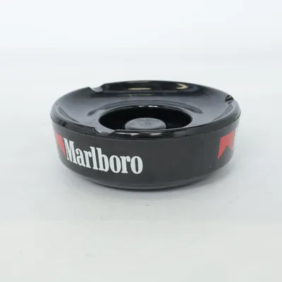 Ashtray (Black, White) from Marlboro
