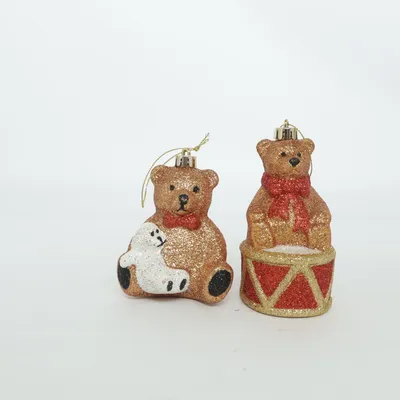 Julgranspynt (Brun, Vit, Röd)