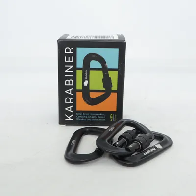 Karabiner (Sort)