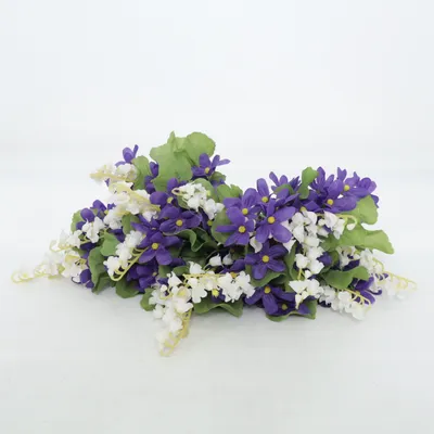 Kunstig plante (Blå, Hvid, Grøn)