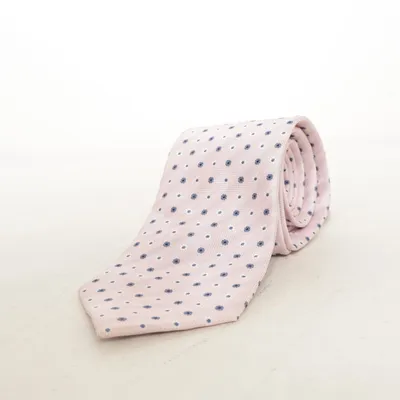 Cravate (Rose, Bleu, Blanc) de Amanda Christensen Soie