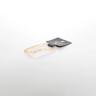 Armband (Geel, Roze) van Handmade Onbekend materiaal