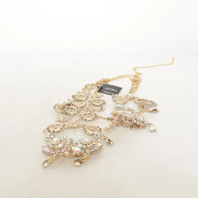 Body jewelry (Gold, Transparent) from Akira Unknown metal