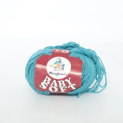 Garn (Baby Soft) från Mayflower Akryl, Bomull