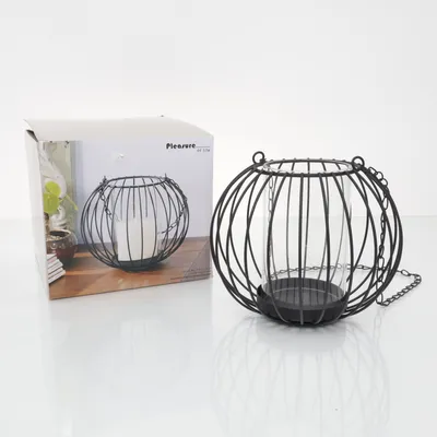 Candle holder (Black) from Pleasure Stainless steel