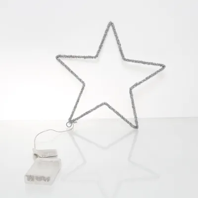 Juldekoration (Silverfärgad)