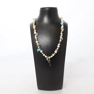 Halsband (Flerfärgad) från Pearls for Girls Okänd metall