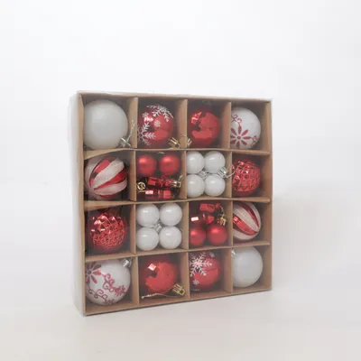 Christmas ornament (Red, White, Multicolored)