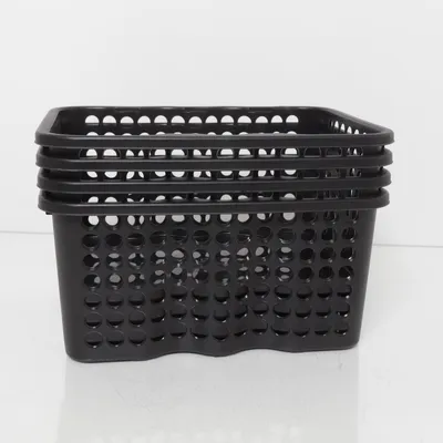 Förvaringskorg (Svart) från Nordiska Plast