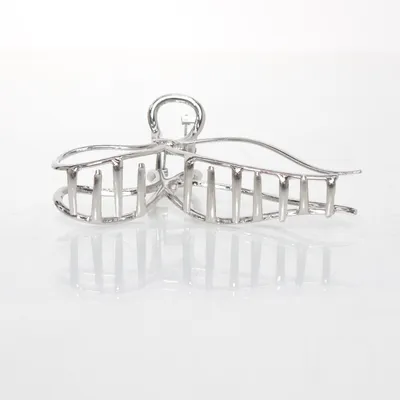 Hårklämma (Silverfärgad)