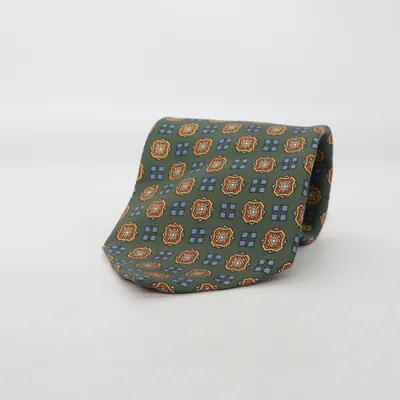Stropdas (Groen, Blauw, Oranje) van Daniel Cremieux Zijde