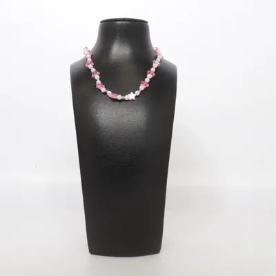 Collier (Rose, Blanc, Multicolore) Métal inconnu